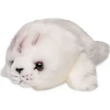 Uni-Toys Plush toy Seal, white, small, 23 cm